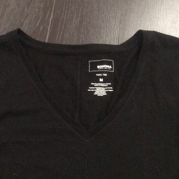 Black Tunic Tee - Picture 3 of 3